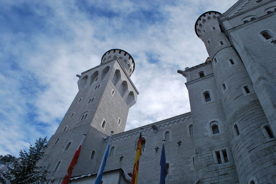 Zwischendurch immer mal wieder etwas blau-weiß am Himmel..