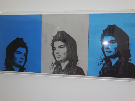 Jackie Kennedy-Onassis gemalt von Andy Warhol