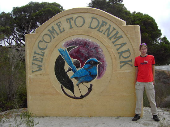 Manchmal findet man Dänemark auch in Australien