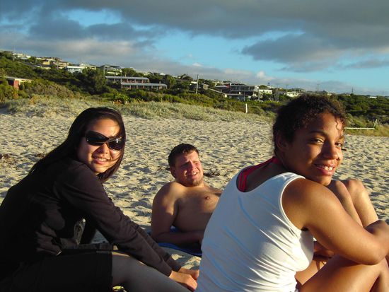 Am Strand bei Margaret River