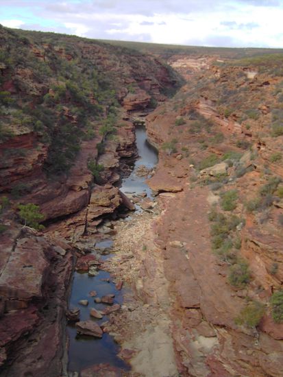 Schlucht im Kalbarri NP