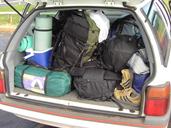 Sehr sehr voll, und dabei haben wir doch schon nen Kombi