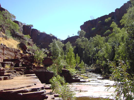 Auf dem Weg zum Circular Pool