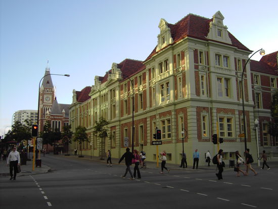 Somewhere in downtown Perth