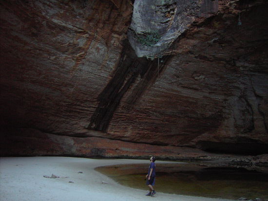 Cathedral Gorge - Tolle Akustik