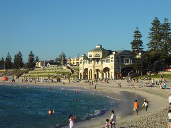 Cottesloe beach mit Indian tea house