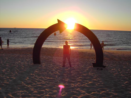 Sculptures by the sea at Cotttesloe beach III