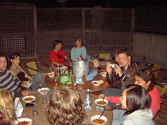 Ein riesen Topf Chili