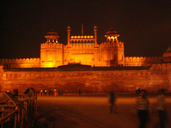 Sound and light show im Red Ford