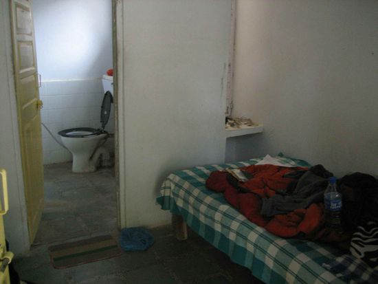 mein Zimmer - jeder hatte sein eigenes Zimmer mit Dusche und WC