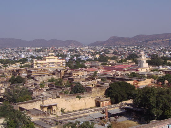 City Palace von oben