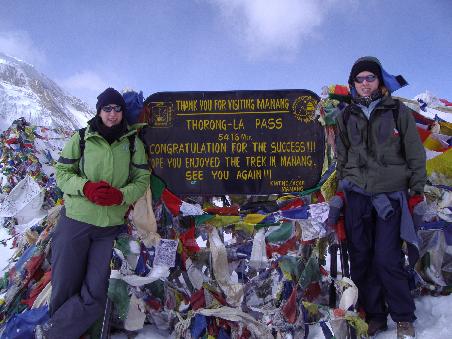 Endlich da: Thorong-La Pass
