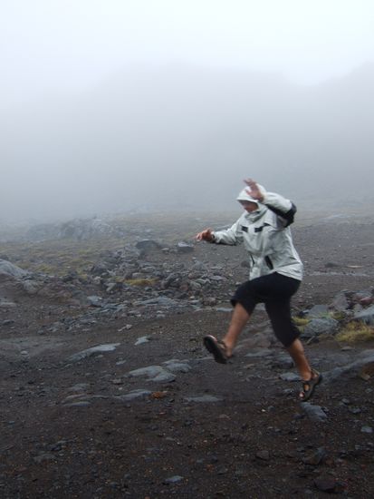Mondlandschaft mit Astronauten Maennchen