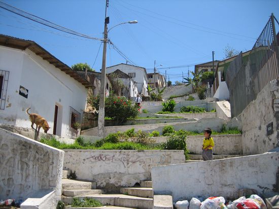 Auf dem Weg zum Hafen