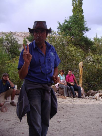 Unser Guide der Cowboy!