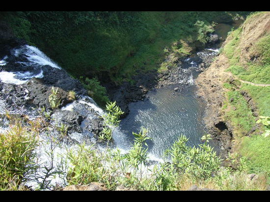 wiedereinmal ein beeindruckender wasserfall.