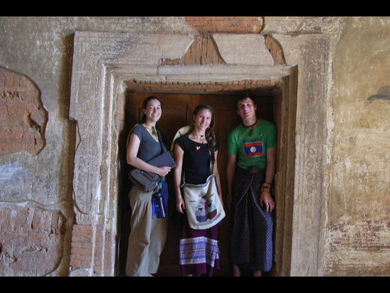 marie-claude, cathrine et moi