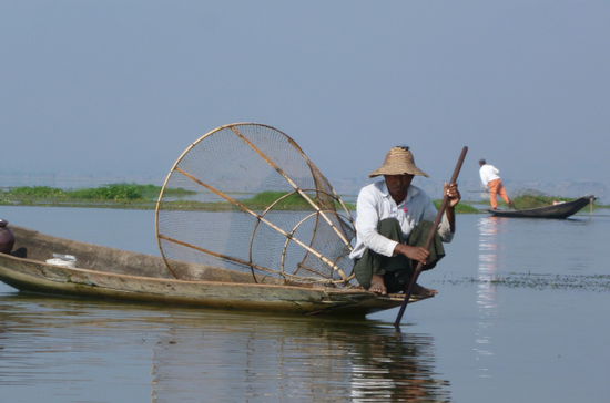Fischerei auf dem Inlelake