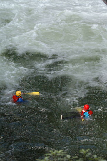 da waren wir im kalten wasser