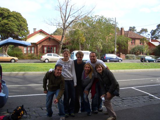 v.l.n.r. Steli (Schweizer), Tina (Deutsche), Tobi (Schweizer), Silke (Deutsche), ich, Kathrin (Deutsche)