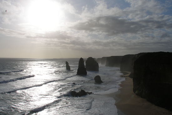 12 Apostel, wovon nur noch 5 oder 6 stehen 