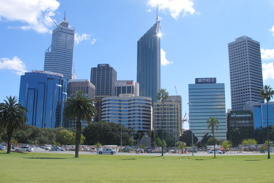 Skyline von Perth
