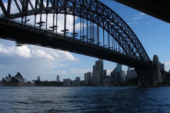 Skyline mit Harbour Bridge und Opera House