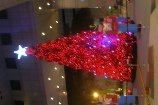 kitschiger Weihnachtsbaum