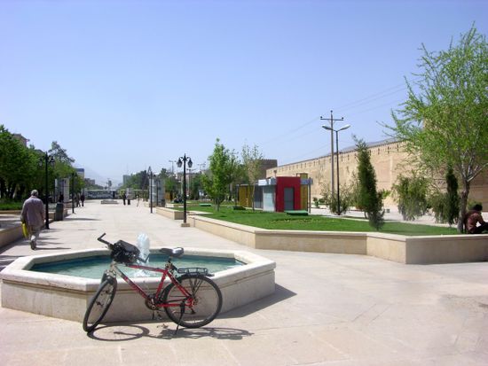 Fußgängerzone in Shiraz