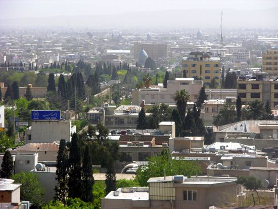 Ausblick auf Shiraz