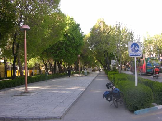 Chahar Bagh Abbasi, der Hauptboulevard Esfahans