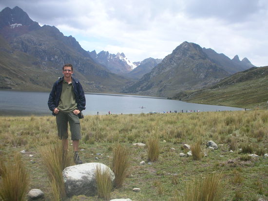 Ich vor der Laguna Patoccatcha