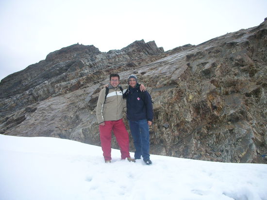 Auf dem Gletscher mit Ralph