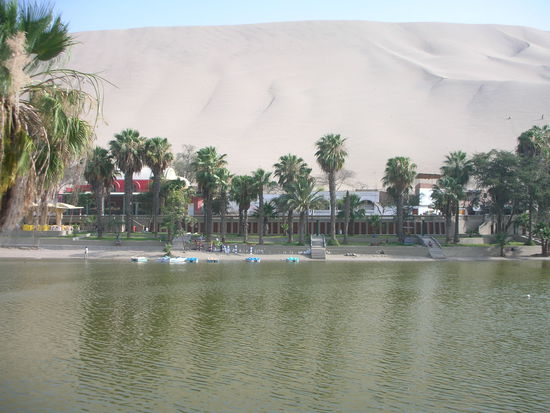 Die Lagune von Huacachina
