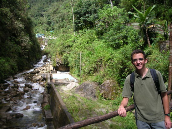 Auf dem Weg zum Aqua Caliente Bad bei Aquas Calientes