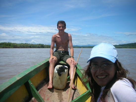 Im Boot auf dem Rio Beni