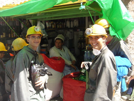 Andres und Natahlie aus genf auf dem Minenmarkt