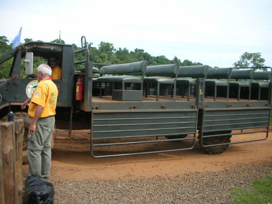 so das ist das jungel touristen Fahrzeug