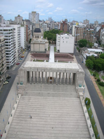 Aussicht von oben herab