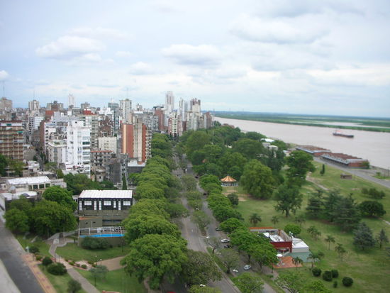 Das schoene an Rosario, es hat viel Gruenflaeche zu bieten