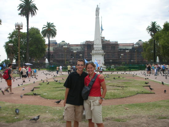 Nochmals auf dem Plaza de Mayo