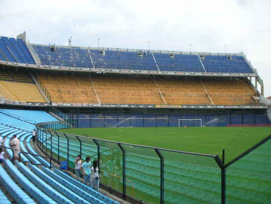 Das kleine Stadion der Boca Juniors