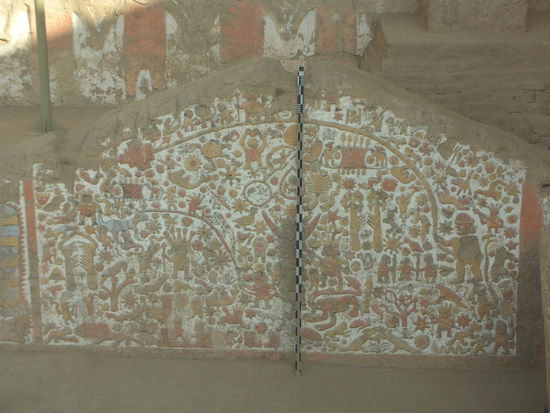 Ausgrabungen bei der Huaca del Luna