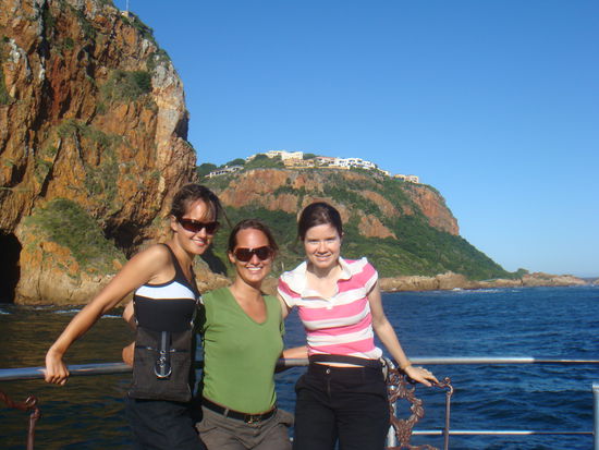 Didi, ich und Annmarie auf der Lagunenbootsfahrt