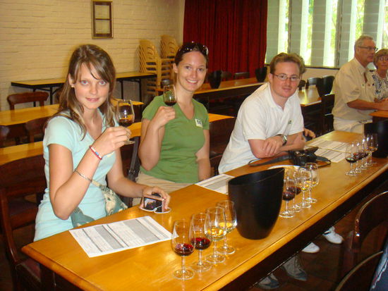 Diese Glaesser waren am Schluss leer....