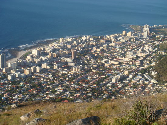 Blick auf Cape Town