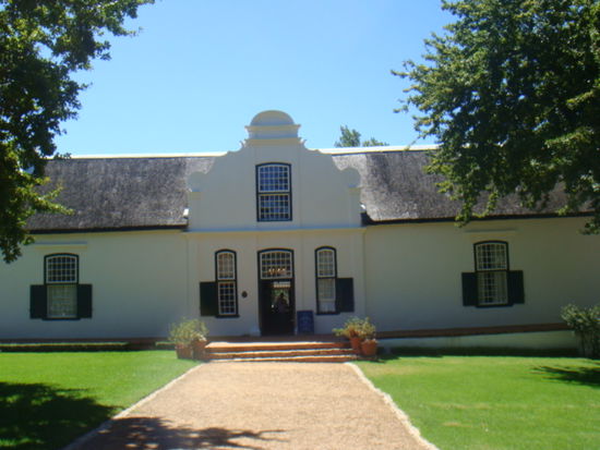 Manor House in Boschendal
