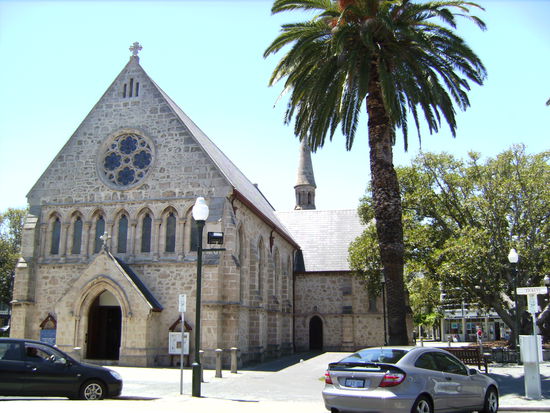 Beispiel fuer altehrwuerdige Kirche in Fremantle