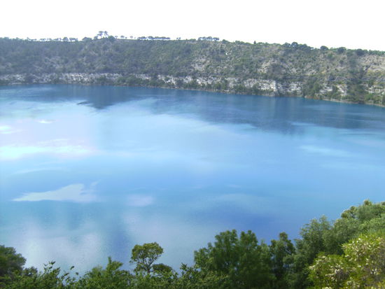 Sehr blue der Lake!