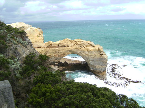 Irgendeine der zahlreichen Felsformationen auf der Great Ocean Road